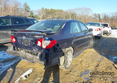 2006 Toyota Corolla S z USA, uszkodzony, nr VIN 2T1BR32E66C680395